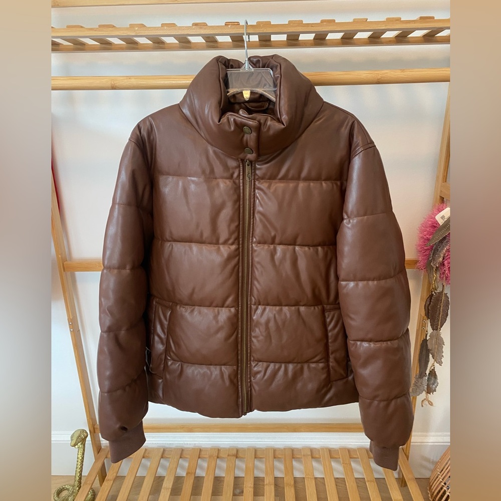 Sam Edelman Faux Leather Puffer